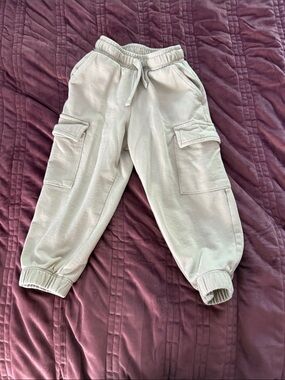 Cat & Jack Light Gray Cargo Jogger Pants